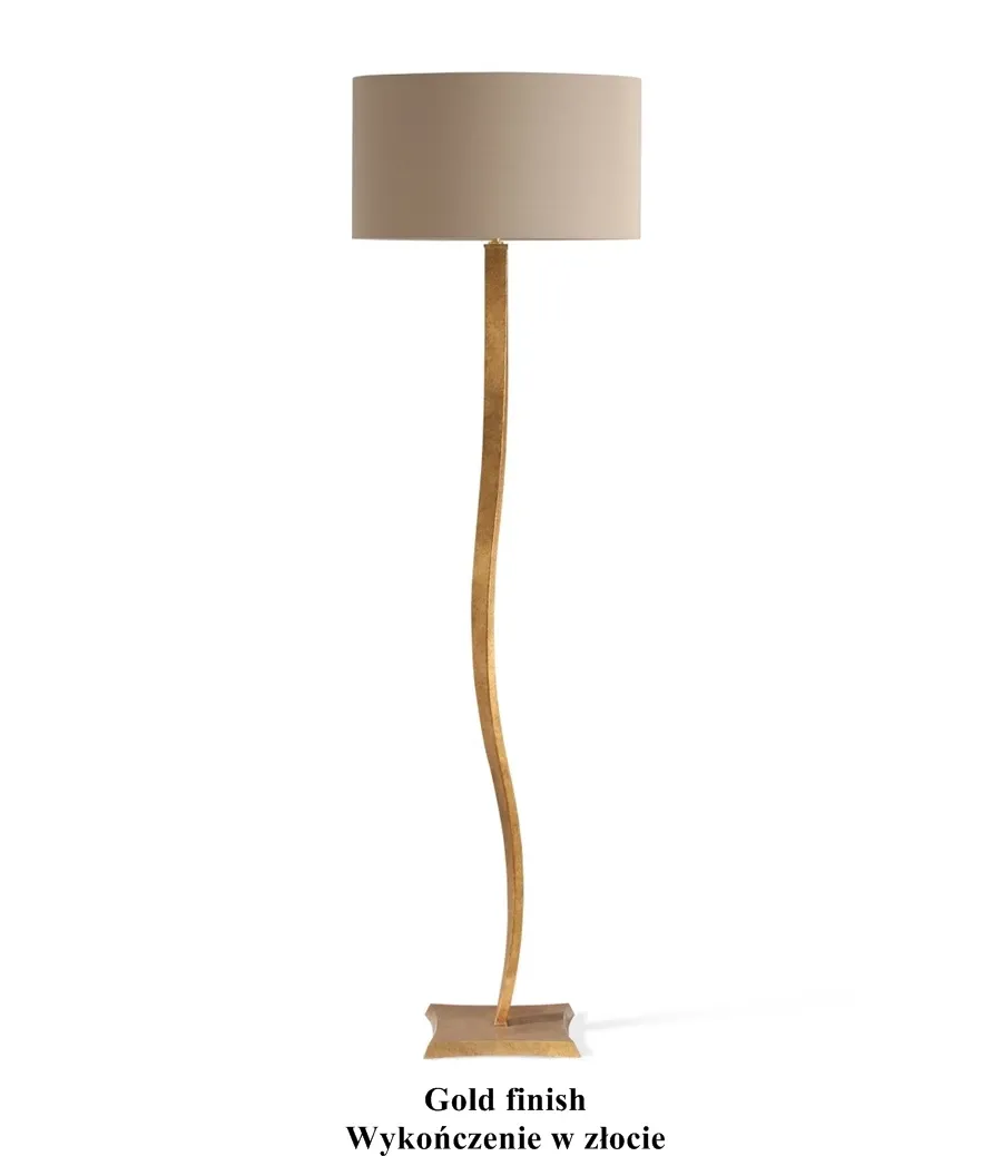 obrazek 3 Gustowna lampa podłogowa RIBBON w kształcie wstęgi 