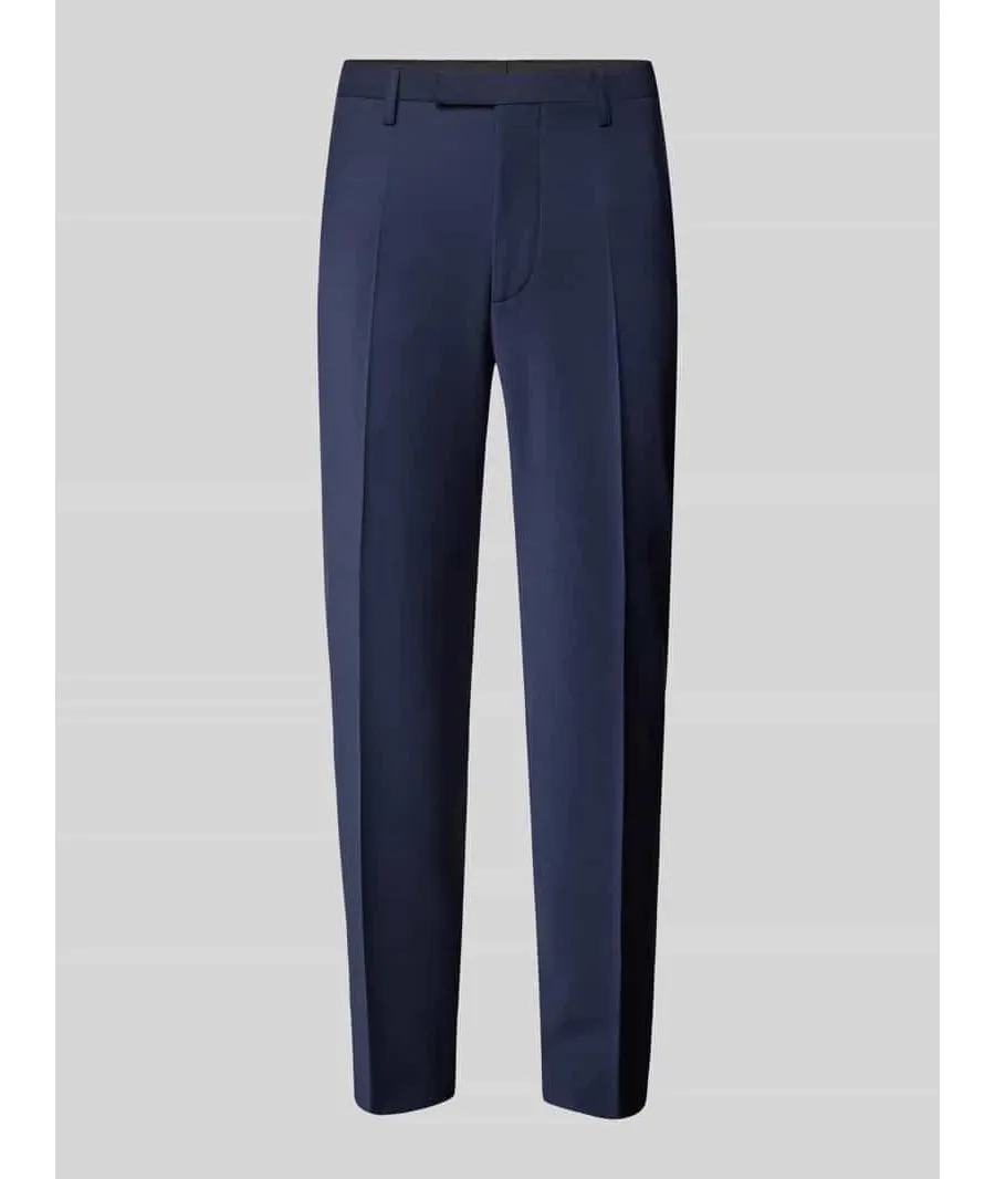 obrazek 1 Spodnie do garnituru o kroju super slim fit z dodatkiem żywej wełny model ‘Cicastello’ ‘CIPOWERSTRETCH’