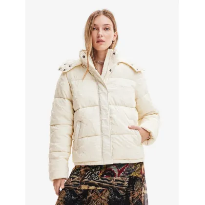 Zdjęcie Desigual Kurtka zimowa 23WWEW72 Beżowy Regular Fit