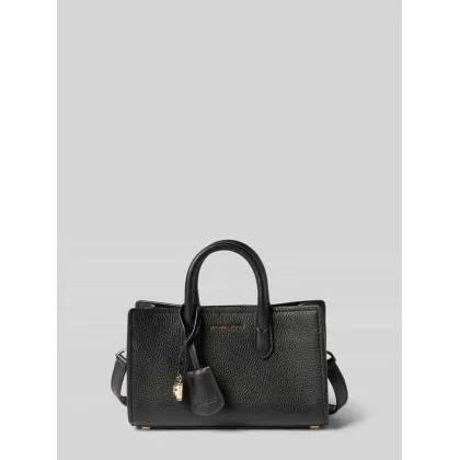 Zdjęcie Torebka skórzana z zawieszką z logo model ‘SCARLETT’