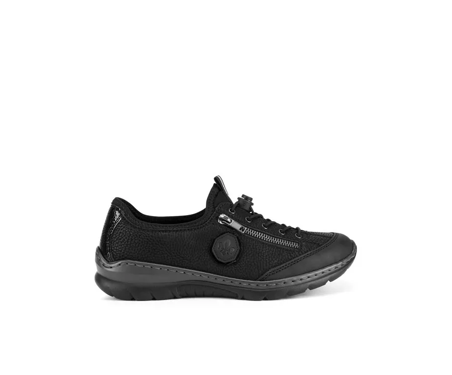 obrazek 1 Rieker Półbuty L3263-00 Czarny