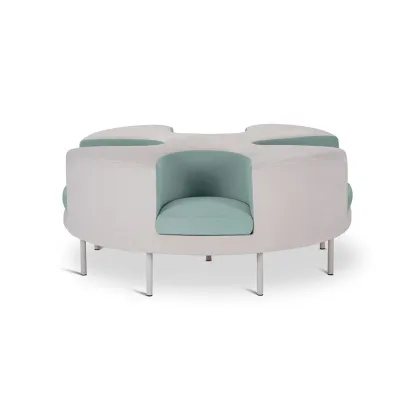 Zdjęcie Innowacyjna okrągła sofa Otto w stylu nowoczesnym