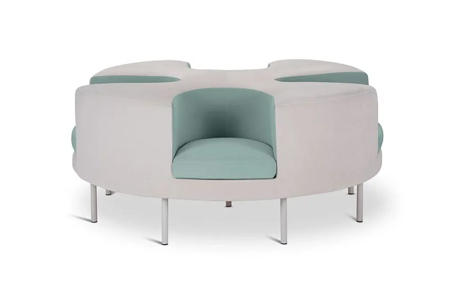 obrazek 1 Innowacyjna okrągła sofa Otto w stylu nowoczesnym