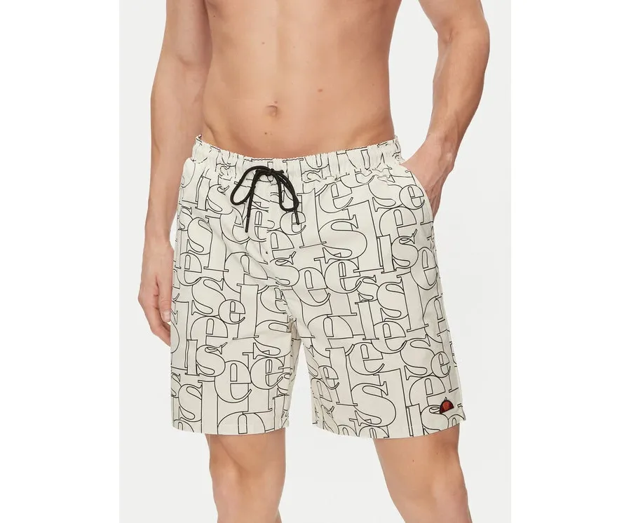 obrazek 1 Ellesse Szorty kąpielowe Darrall Swim SHV20114 Écru Regular Fit