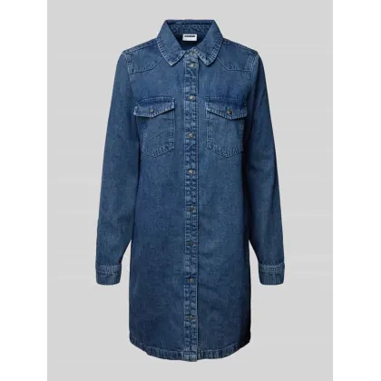 Zdjęcie Noisy May Sukienka jeansowa New Signe 27034106 Granatowy Relaxed Fit