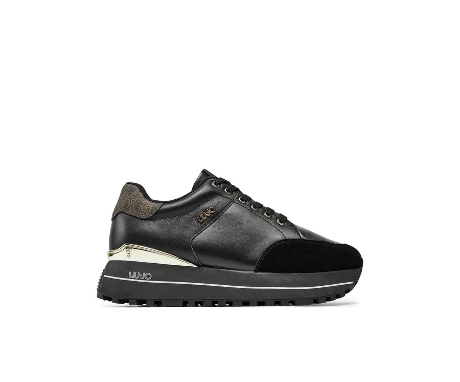 obrazek 1 Liu Jo Sneakersy Maxi Wonder 84 BF4095 PX545 Czarny