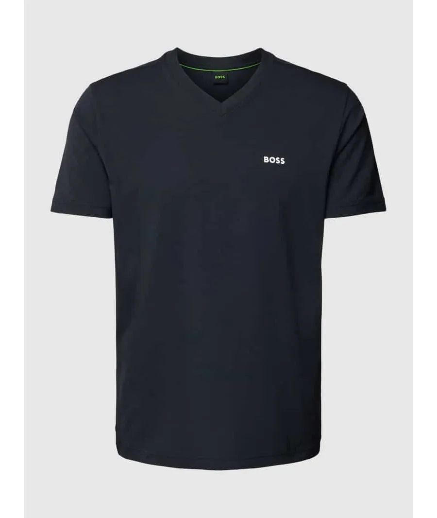 obrazek 1 T-shirt z dekoltem w serek