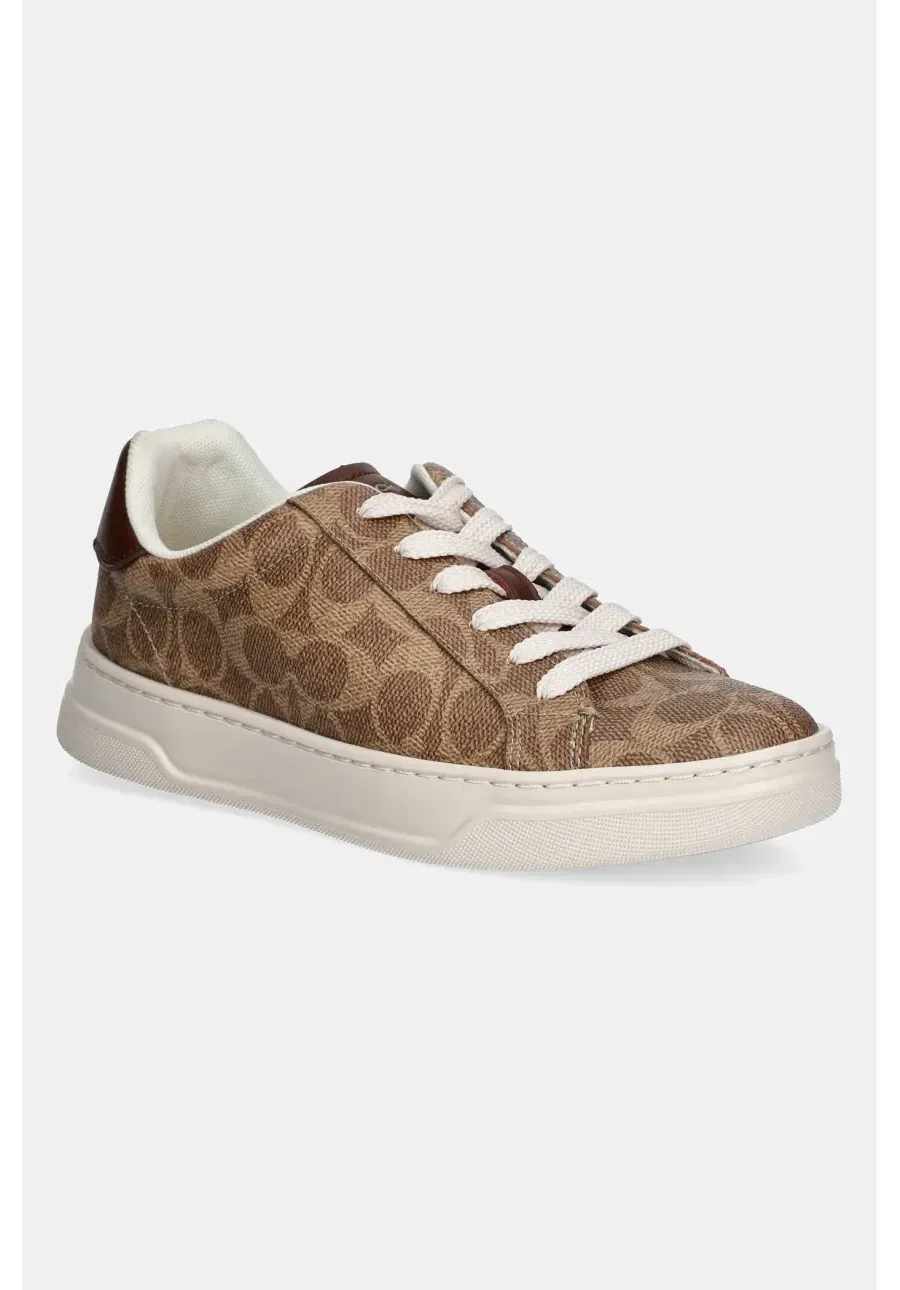 obrazek 1 Coach sneakersy High Line kolor beżowy CW970