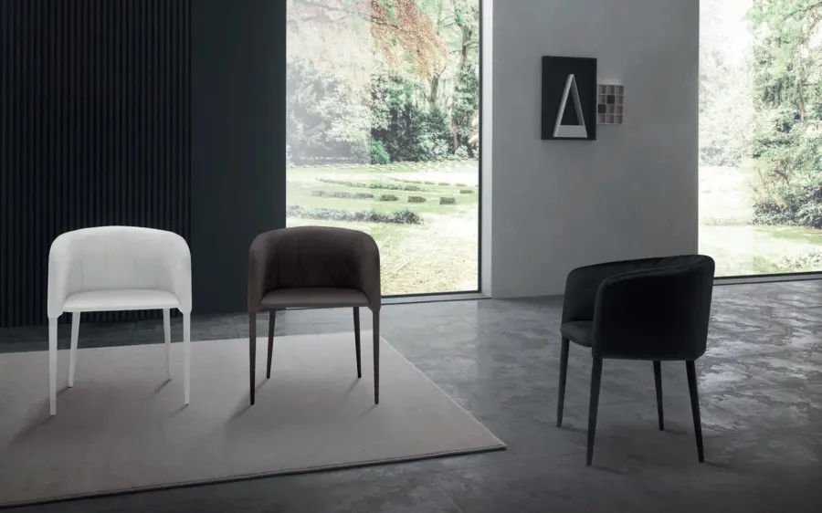 obrazek 1 Minimalistyczny fotel w stylu nowoczesnym – Zamagna Italia