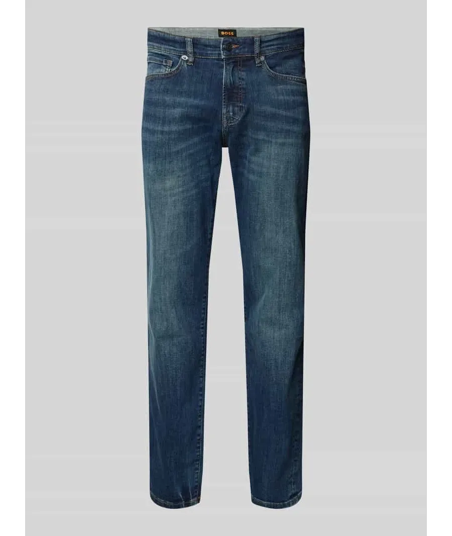 obrazek 1 Jeansy o kroju slim fit z 5 kieszeniami model ‘MAINE’