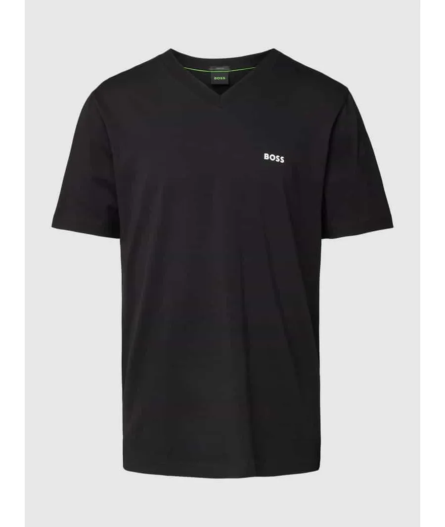 obrazek 1 T-shirt z dekoltem w serek