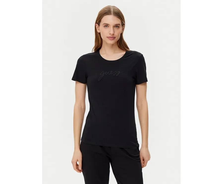 obrazek 1 Guess T-Shirt O5GI02 KBBU1 Czarny Regular Fit