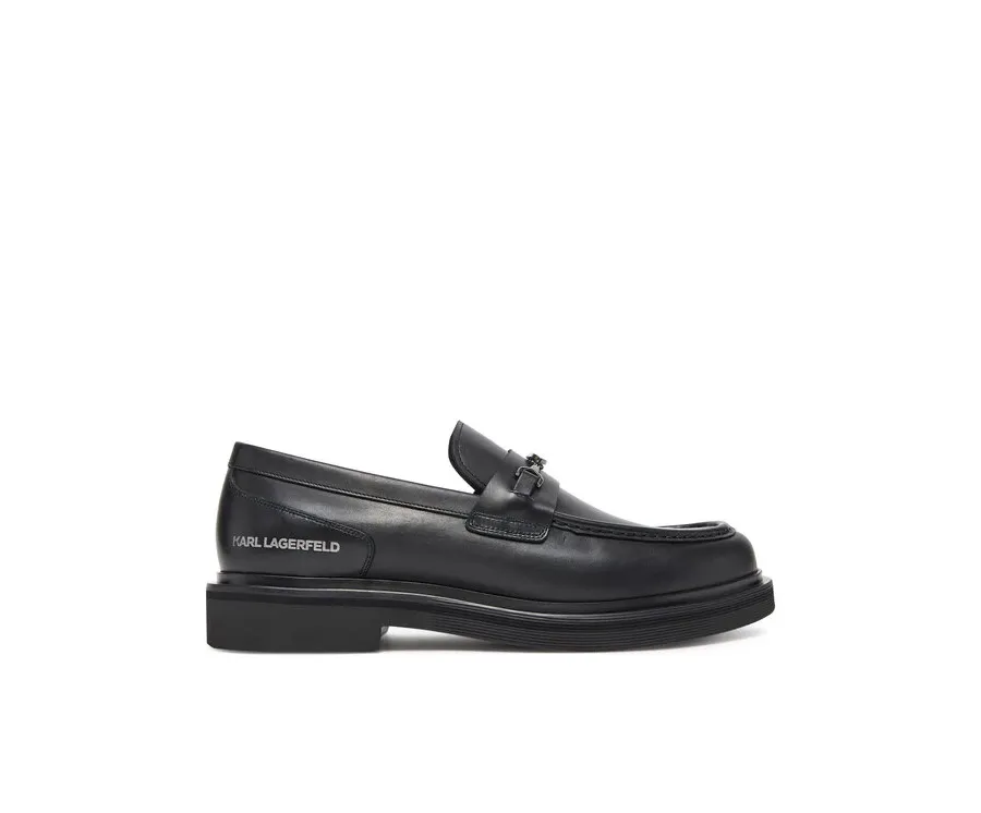 obrazek 1 KARL LAGERFELD Mokasyny Kingston KL12215 Czarny