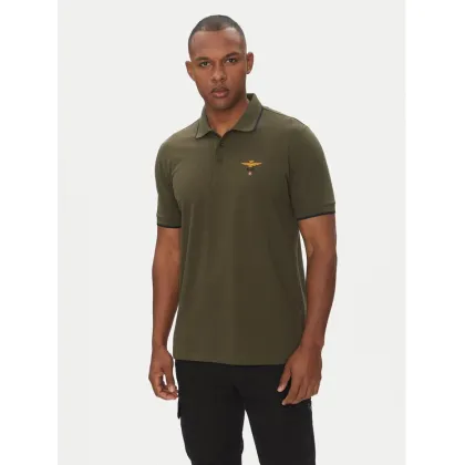 Zdjęcie Aeronautica Militare Polo 251PO1308P82 Khaki Regular Fit