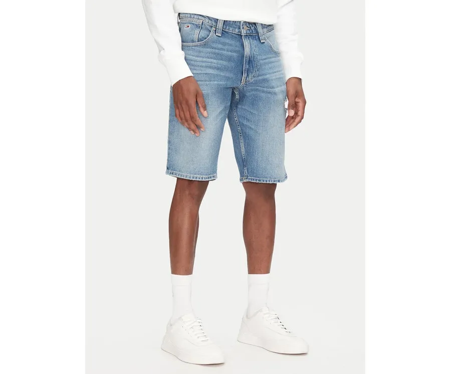 obrazek 1 Tommy Jeans Szorty jeansowe Ronnie DM0DM21331 Niebieski Regular Fit