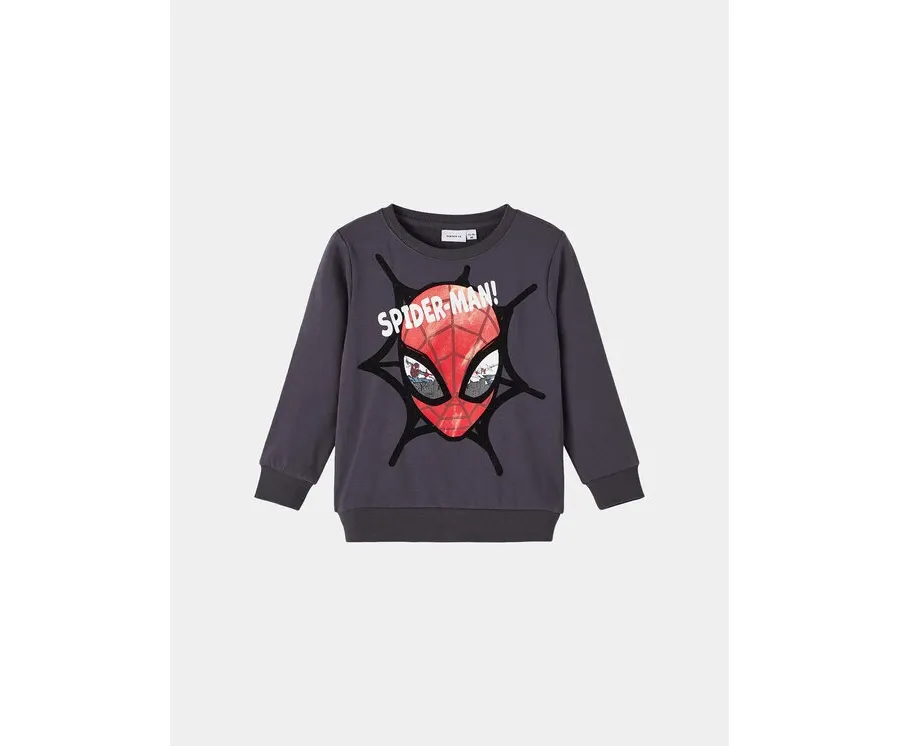 obrazek 1 NAME IT Bluza 13221195 Szary Regular Fit