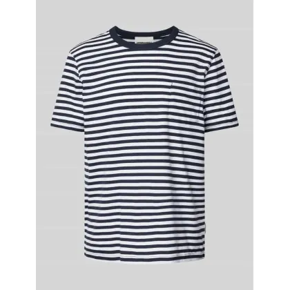 Zdjęcie T-shirt z kieszenią na piersi model ‘MAARKOS’