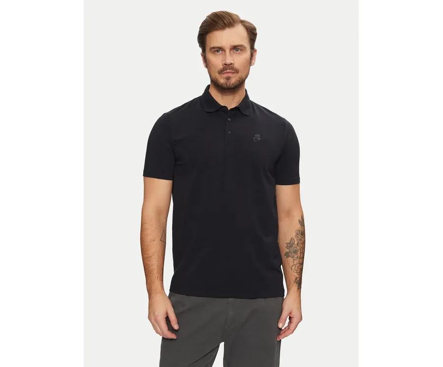 obrazek 1 KARL LAGERFELD Polo 745750 551221 Granatowy Regular Fit