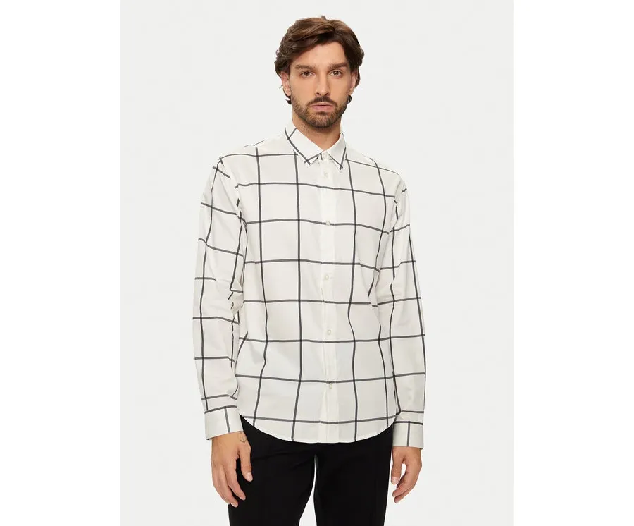 obrazek 1 Armani Exchange Koszula 6DZCL5 ZN5FZ 51AW Biały Regular Fit