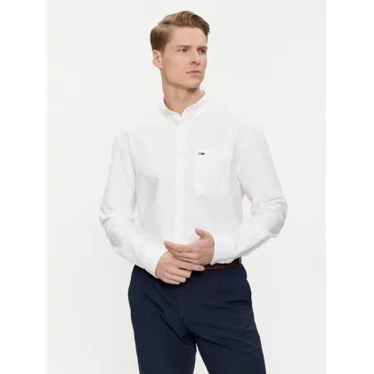 Zdjęcie Tommy Jeans Koszula Oxford DM0DM18335 Biały Regular Fit