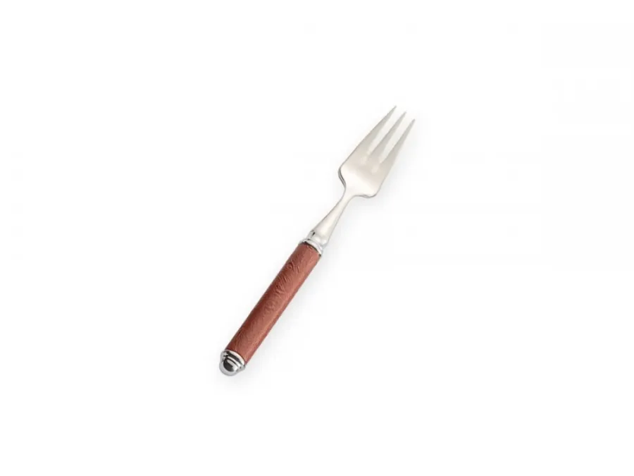 obrazek 1 Solidnie wykonany widelec deserowy Corallo Rosso