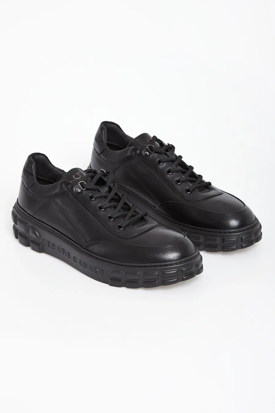 obrazek 1 Sneakersy męskie skórzane CESARE CASADEI Cesare Casadei