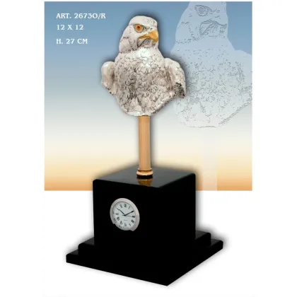 Zdjęcie Popiersie orła z zegarem