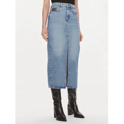 Zdjęcie Liu Jo Spódnica jeansowa UF3169 D4861 Niebieski Regular Fit
