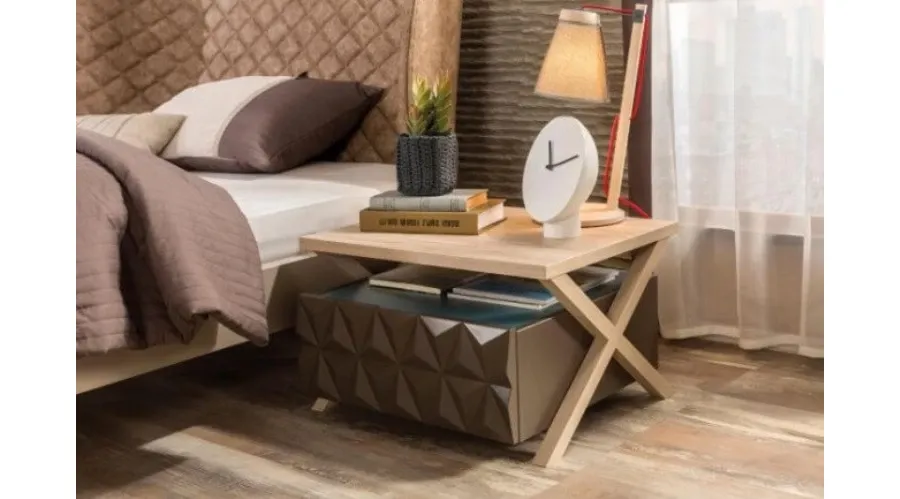 obrazek 3 Stolik nocny w oryginalnym designie do pokoju młodzieżowego - Cilek