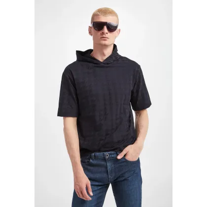 Zdjęcie T-shirt z kapturem męski EMPORIO ARMANI Emporio Armani