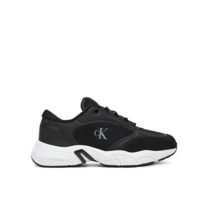 Zdjęcie Calvin Klein Jeans Sneakersy Retro Tennis Mg Mix YW0YW01743 Czarny