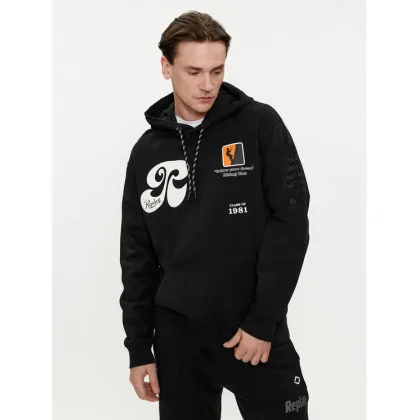 Zdjęcie Replay Bluza M6707.000.21842 Czarny Relaxed Fit REPLAY