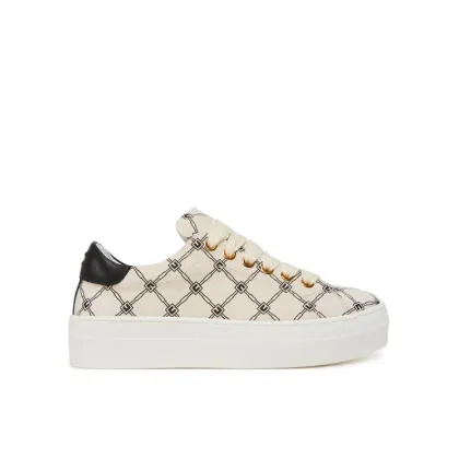 Zdjęcie Elisabetta Franchi Sneakersy F4-A9E-0245 Beżowy