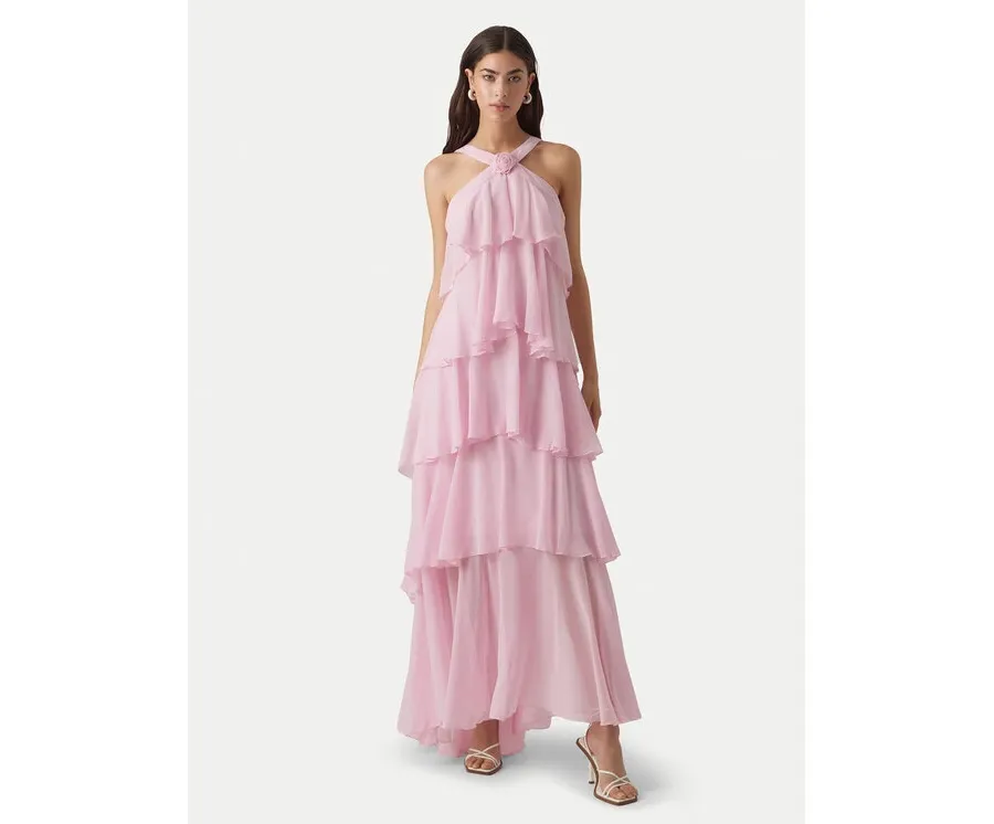obrazek 1 Vero Moda Sukienka wieczorowa Felicia 10295237 Różowy Tight Fit
