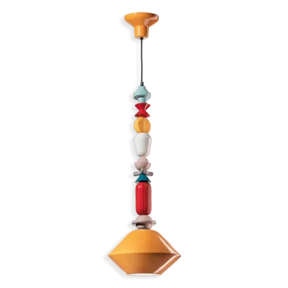 Zdjęcie Oryginalna lampa wisząca w stylu awangardowym z Włoch