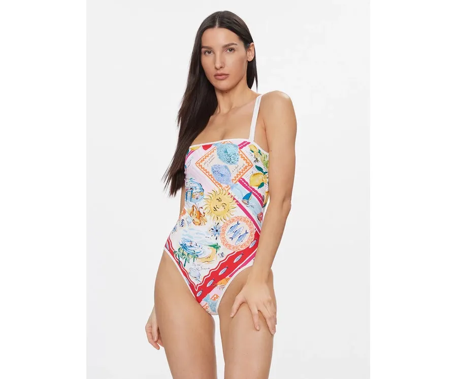 obrazek 1 Seafolly Strój kąpielowy Wish You Were Here 11126DD100 Kolorowy