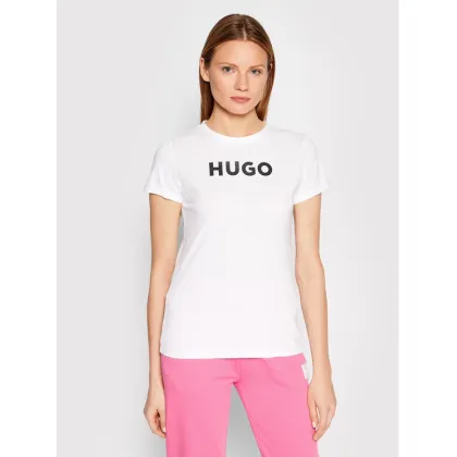 Zdjęcie Hugo T-Shirt 50473813 Biały Slim Fit HUGO