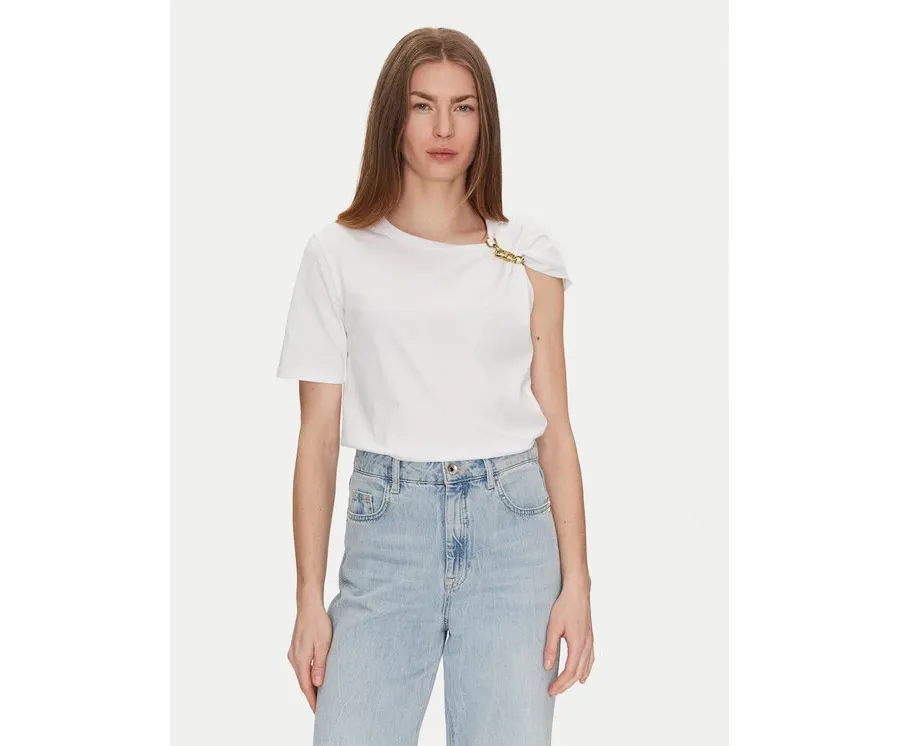 obrazek 1 TWINSET T-Shirt 251TP2640 Biały Regular Fit