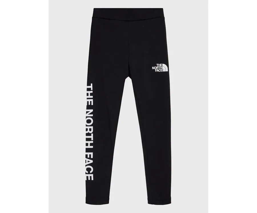 obrazek 1 The North Face Legginsy Graphic NF0A82EQ Czarny Slim Fit
