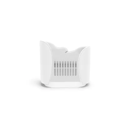 Zdjęcie Urzekające łóżeczko z białego aksamitu