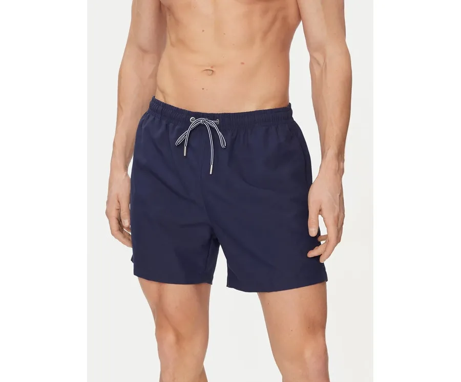 obrazek 1 HOM Szorty kąpielowe 402537 Granatowy Regular Fit