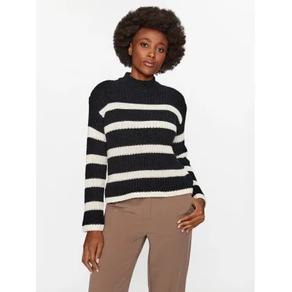 Zdjęcie Vero Moda Sweter 10293683 Czarny Regular Fit