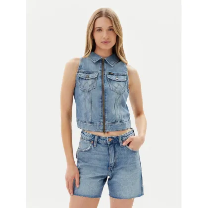 Zdjęcie Wrangler Kamizelka 112362590 Niebieski Slim Fit