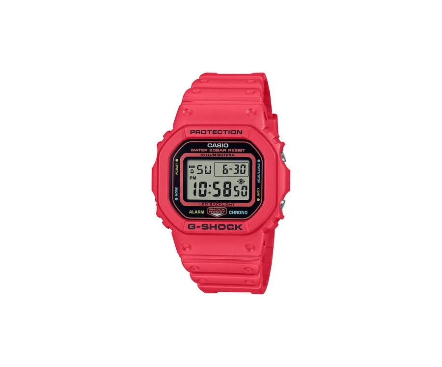 obrazek 1 G-Shock Zegarek Energy Pack DW-5600EP-4ER Czerwony