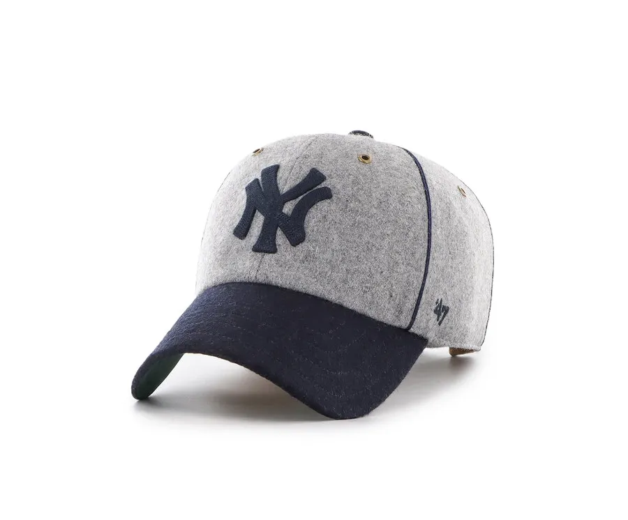 obrazek 1 47 Brand Czapka z daszkiem MLB New York Yankees B-BRKCU17WIS Szary