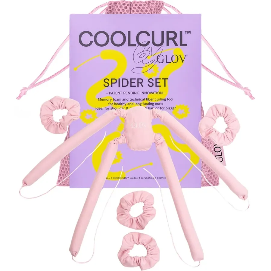 obrazek 1 Glov Cool Curl Spider Pink Lokówka do włosów
