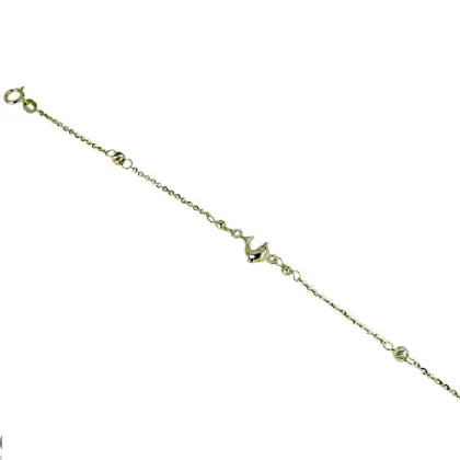 Zdjęcie Dziecięca bransoletka z delfinem i obrobionymi kulami