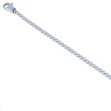 Zdjęcie Włoska męska bransoletka tenisowa 20 cm