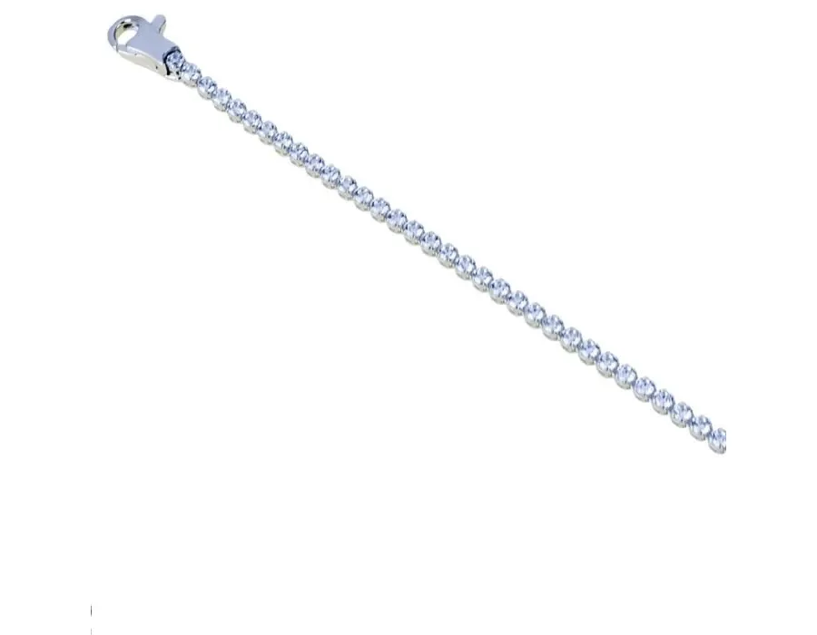 obrazek 1 Włoska męska bransoletka tenisowa 20 cm