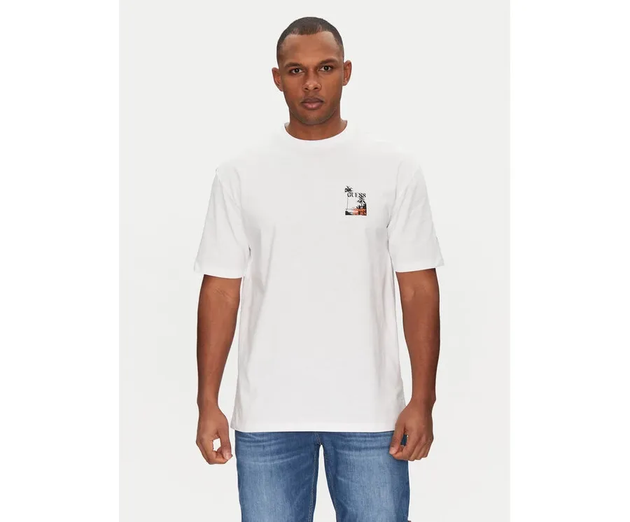 obrazek 1 Guess T-Shirt F5GI10 I3Z14 Biały Oversize